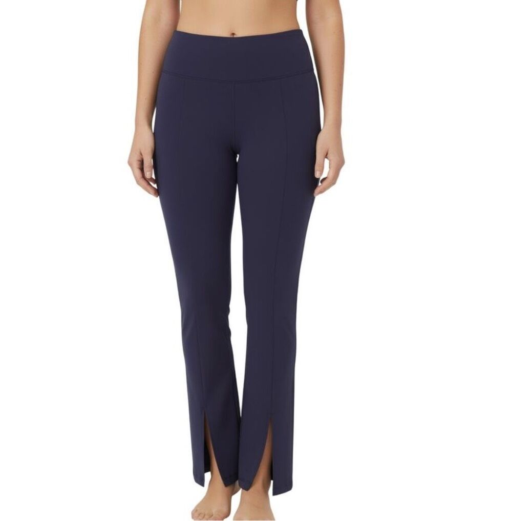 Ruby Ribbon Split Ankle Leggings Midnight Nwt Size XLarge